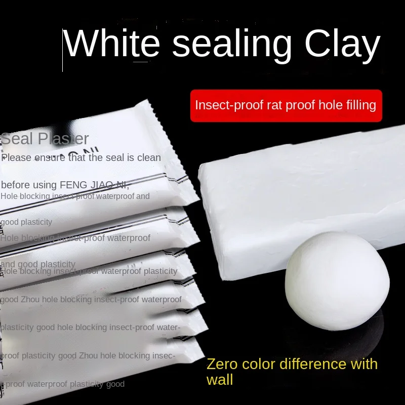 Wall Hole Sealing Glue Household Air-conditioning Mending Wall Hole Plasticine Waterproof Sewer Pipe Sealing Mud Sealant House