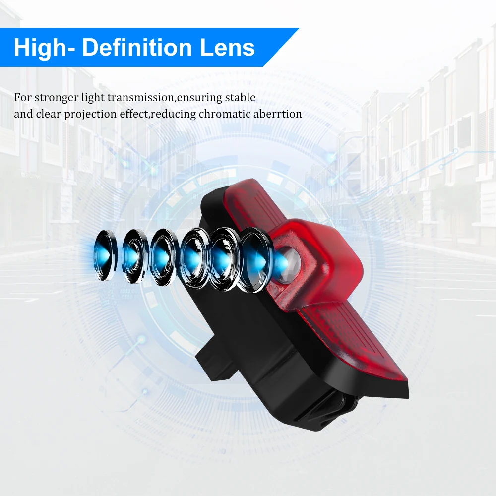 W204 C Class Door Light Projector For Mercedes Logo Light LED Door Light For Mercedes C200 C230 C260 C300 AMG Ghost Shadow Lamp