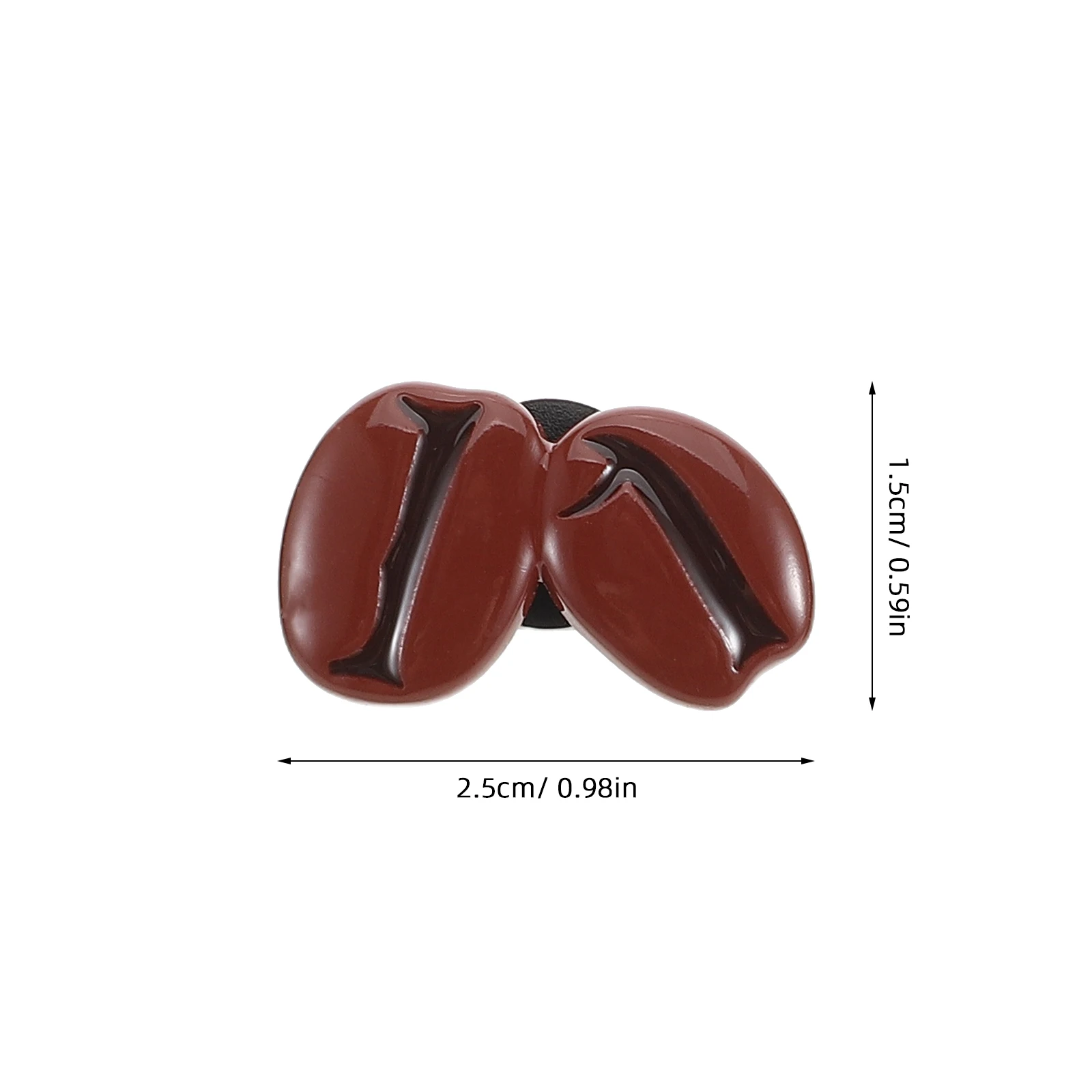 4 pçs broche de café design japonês lapela broche de feijão de café pinos moda crachá acessórios esmalte encantos estilo kawaii