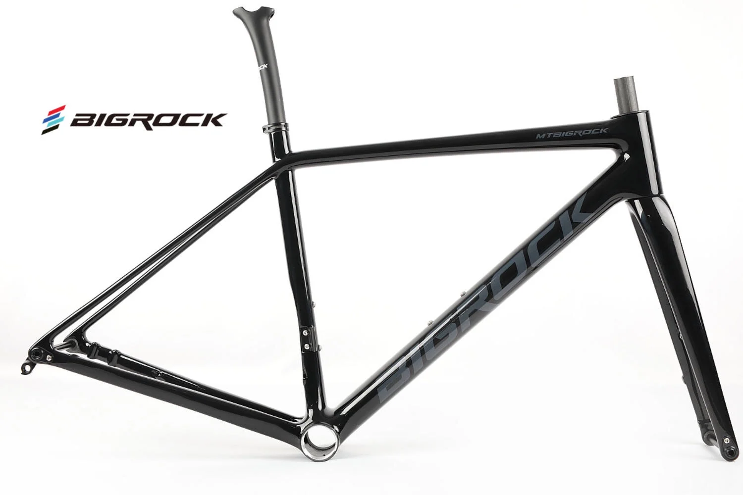 Bigrock Carbon Frame 700C Carbon Disc Brake Carbon Frame Bike Framest T47 with  Seat Tube Mechanical&Di2 XDB shipping Available