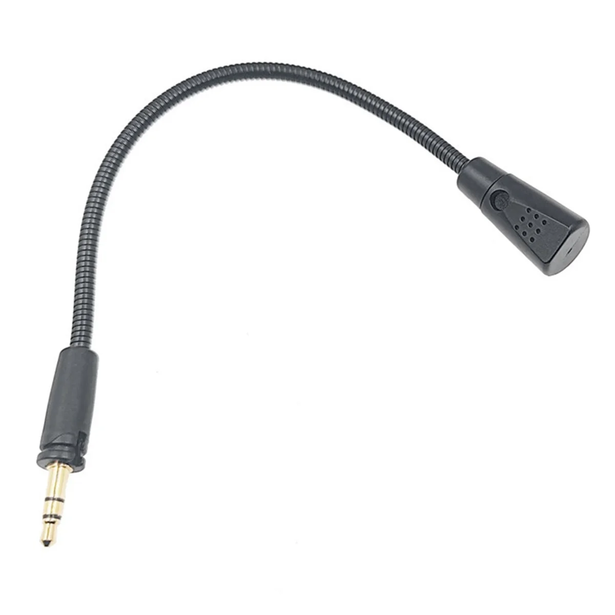 B18B Cuffie da gioco Microfono a collo di cigno per cuffie Turtle Beach Microfono interfono da gioco 3,5 mm