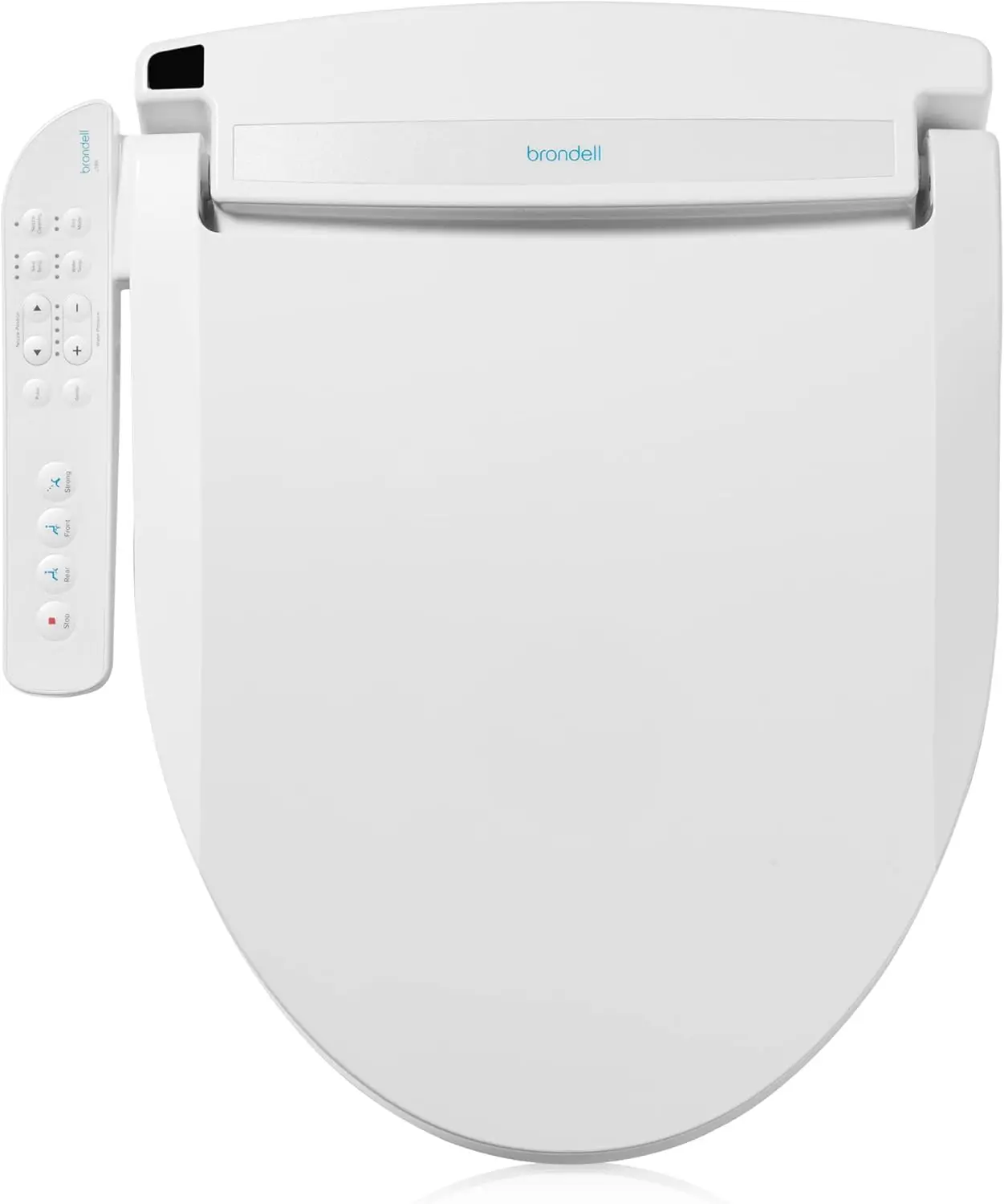 Swash Electronic Bidet Toilet Seat LT89, Fits Elongated Toilets, White – Side Arm Control, Warm Water Wash, Strong Wash Mode