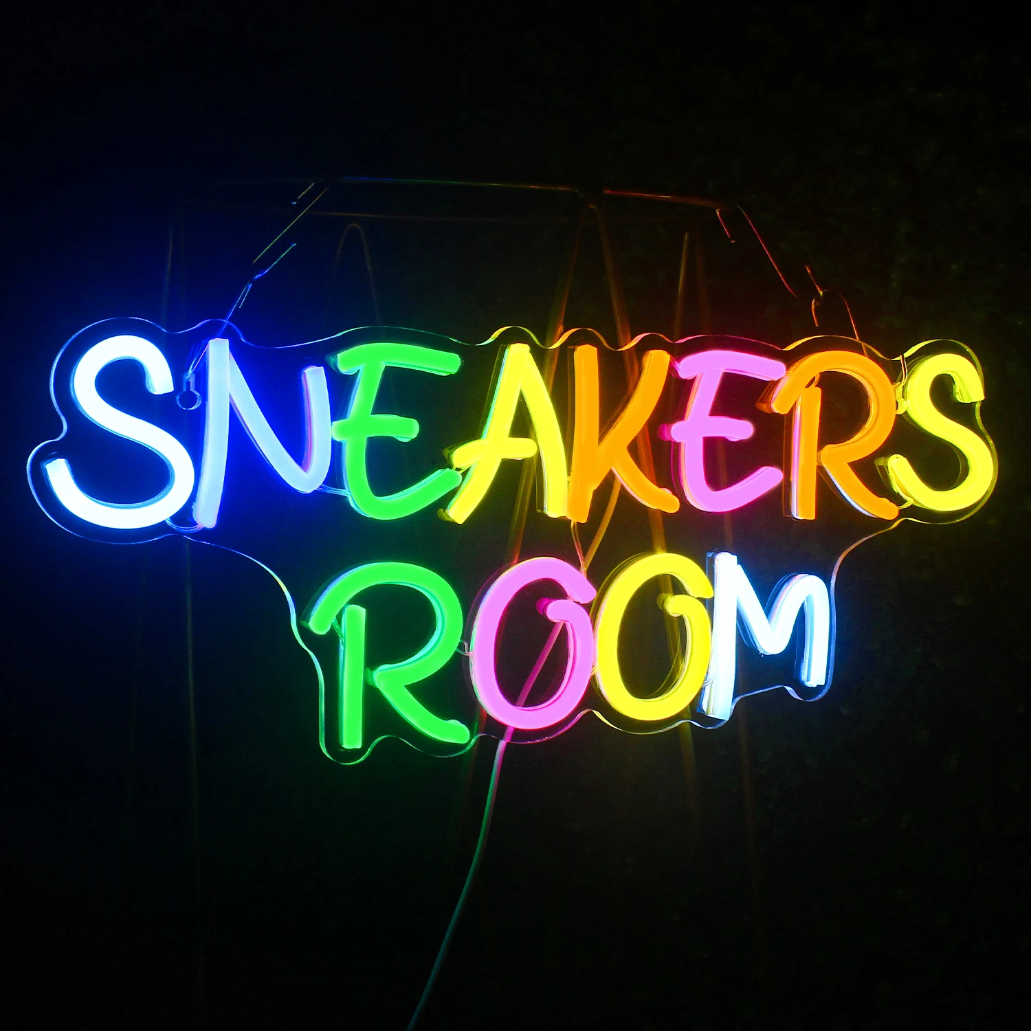 

Sneakers Room Neon Led Sign Colorful Letter Neon Led Lights For Wall Decor Shoe Placing Area Shop Room Decoration Gift USB Lamp