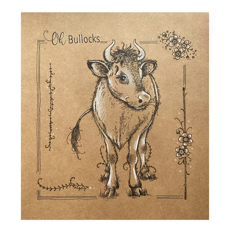 Clear Silicone Stamps Dog Reindeer Unicorn Flock Silicone Stamps for DIY Scrapbooking Paper Card Album Craft Stamps 2024 New