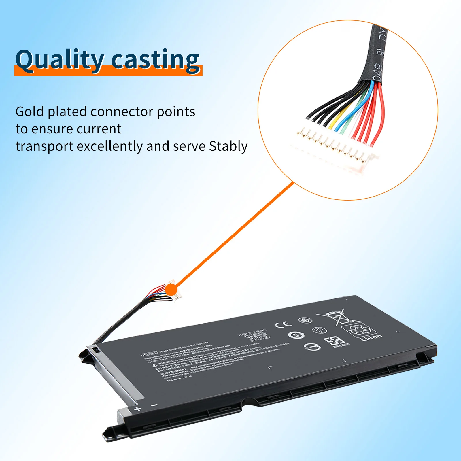 BVBH PG03XL Laptop Battery For HP Pavilion Gaming 15-DK dk0003nq 15-dk0020TX 15-ec 15-ec0000 OMEN 5X FPC52 Series HSTNN-OB1I