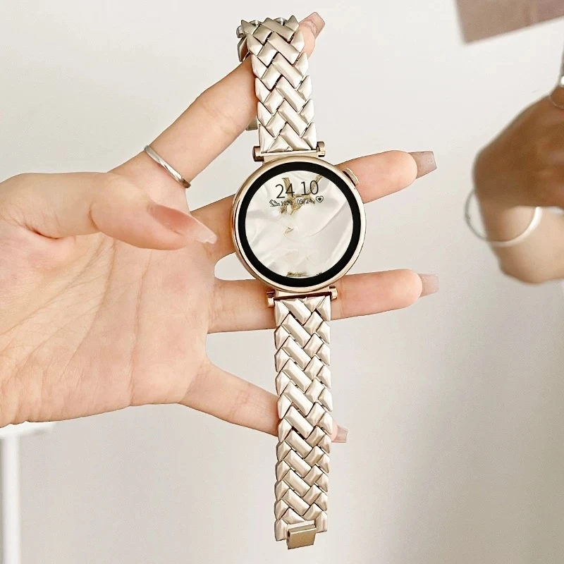 

Metal Strap For Huawei watch GT5 GT4 41mm 18mm Correa Bracelet Sport Watchband for HUAWEI watch GT5 Pro 42mm Woman Wristband