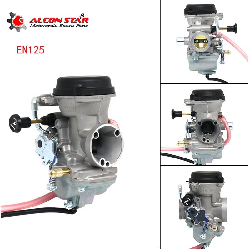 

Alconstar Motorcycle Carburador Manual Choke Carb For Mikuni Suzuki EN125 125cc Engine GZ125 Marauder GN125 GS125 EN125