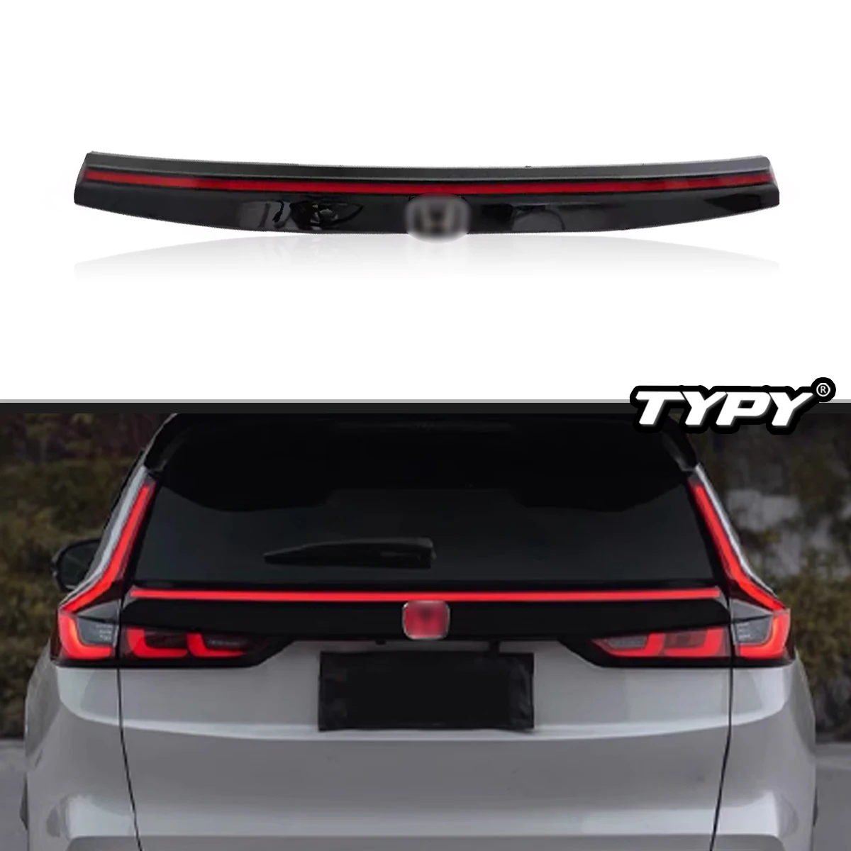 

TYPY Car Tail Lights For Honda CRV 2023 Through The Taillight Modified Through Light Bar Plug And Play Car Accessories