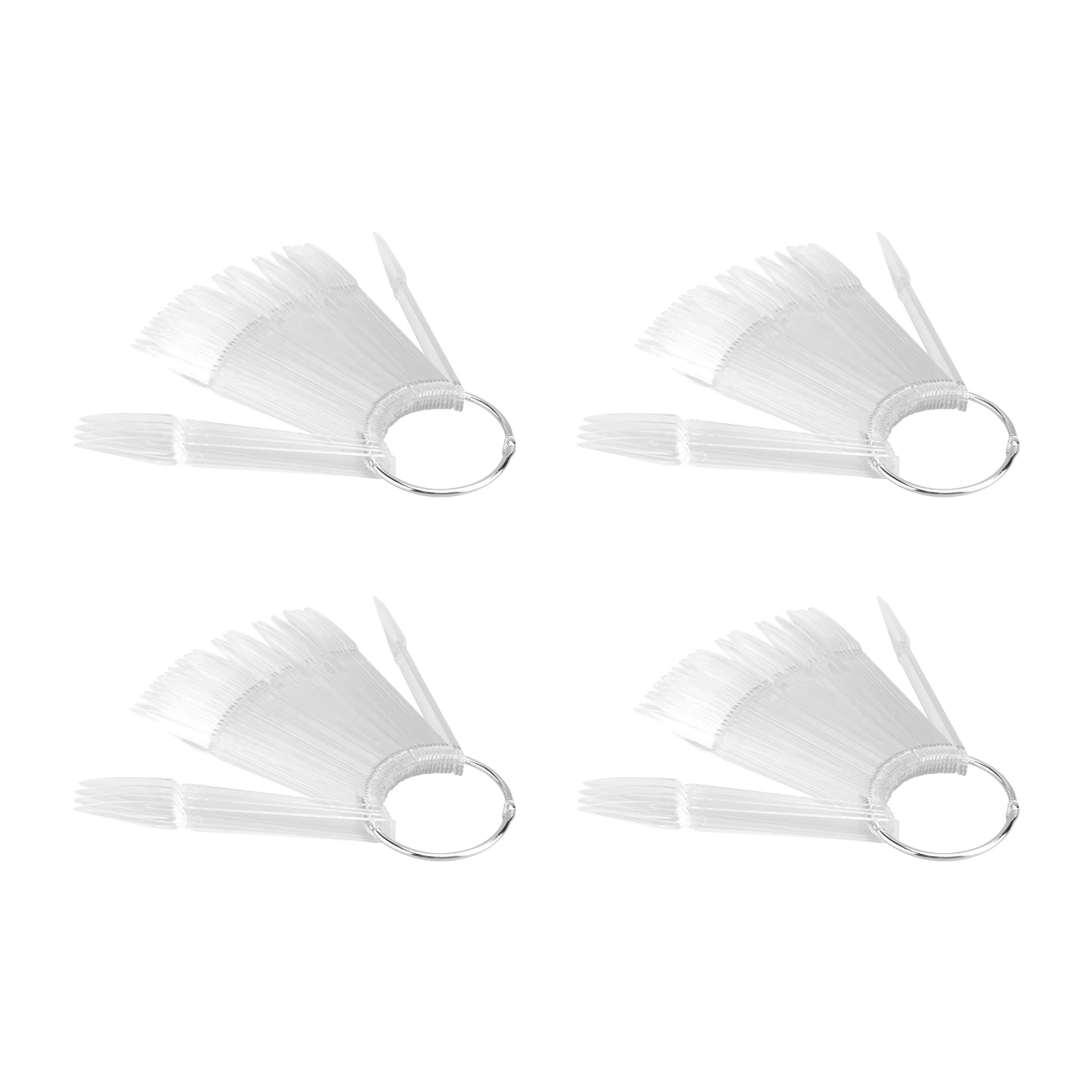 

Fake Nails Practice Display Plates Boards Tips Palette Sector Nail Show Long Lasting Durable Smooth No