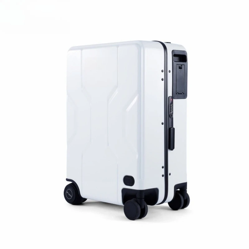 Smart electric suitcase, cycling trolley case, follow the boarding Internet celebrity fashion