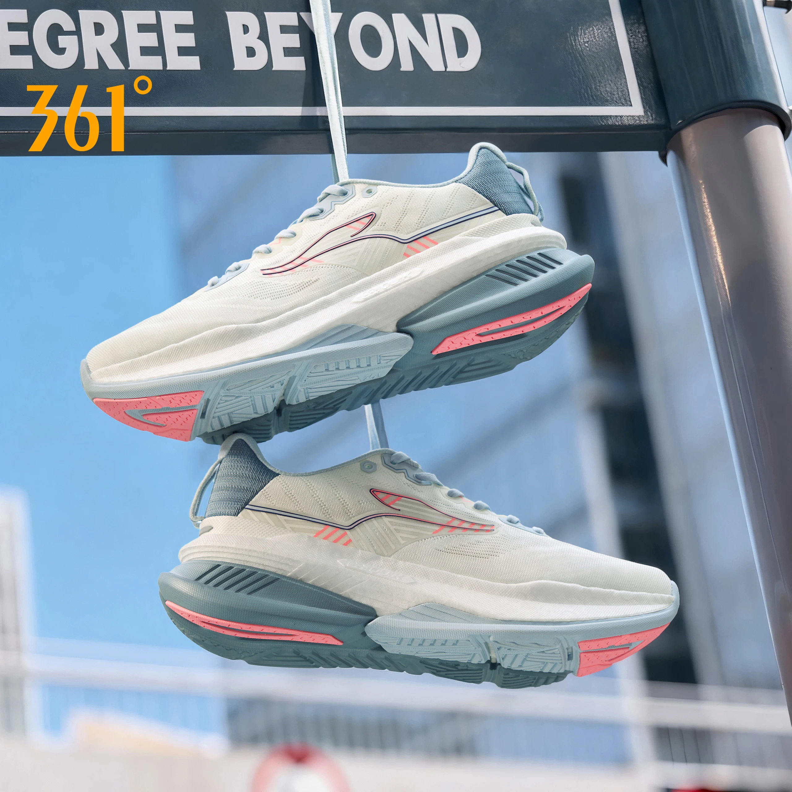 

361 Degrees Fierce 6.0 Men Running Shoes New Mesh Soft Breathable Rebound Shock-absorber Stable Versatile Male Sneaker 672612202