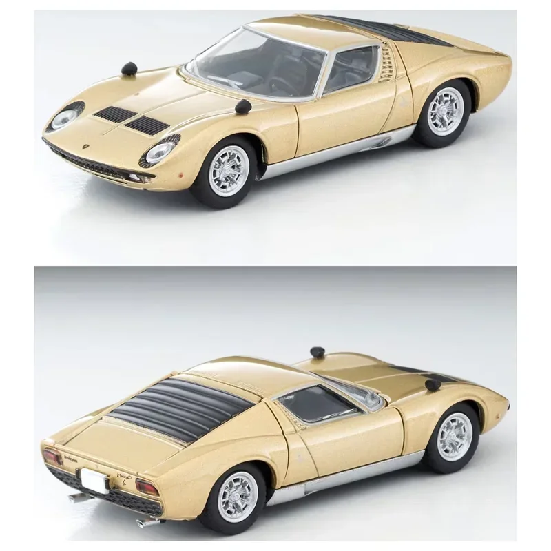 Takara Tomy Tomytec Tomica 1/64 Tlv Lamborghini Miura S Gouden Limited Edition Gelegeerd Speelgoed Motor Diecast Metalen Model Cadeau