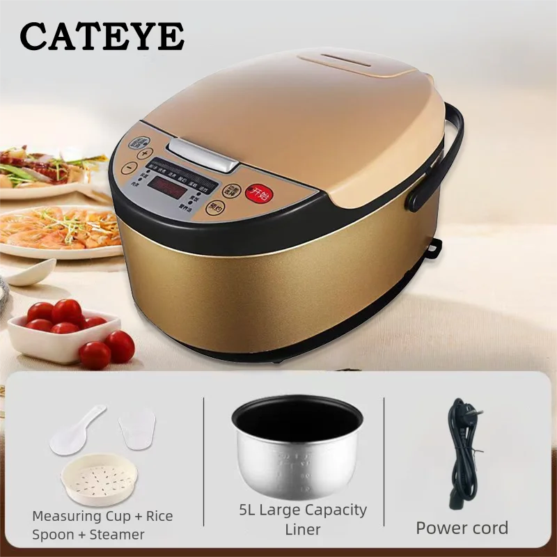 

5L Multi functional Rice Cooker with Large Capacity Electric Pressure Manufacturer Wholesale Gift