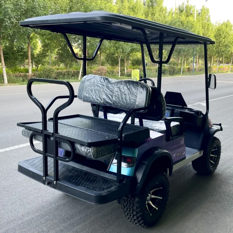 Brand New Disc Brake 4-Seater Golf Cart Independent Suspension Off-Road Club Car High-Power 5KW Motor Suitable For Wild Hunting