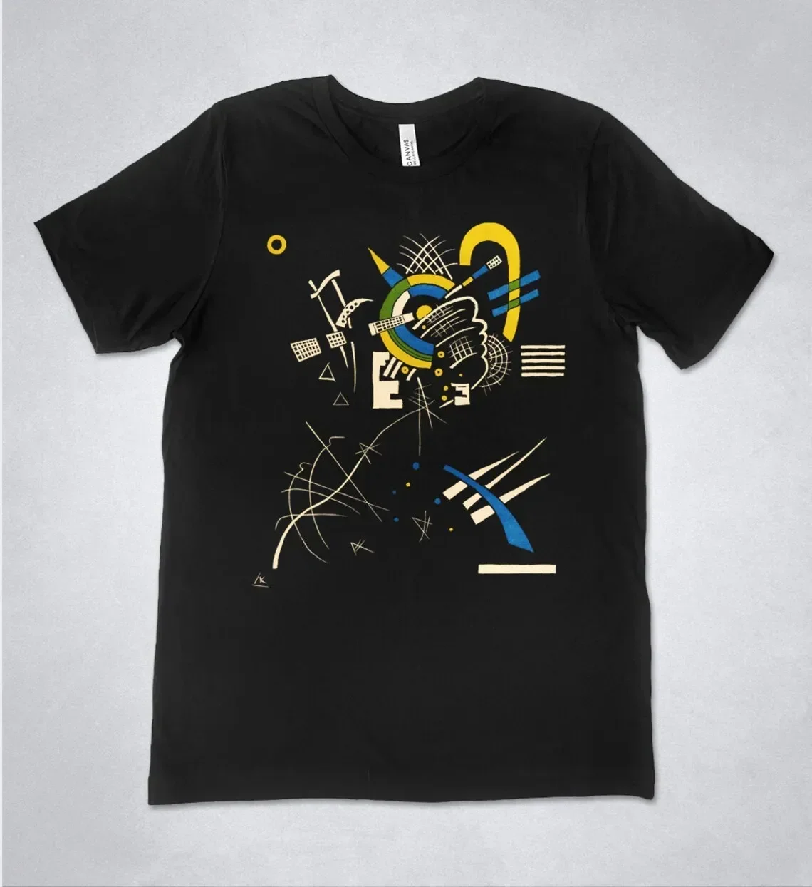 Wassily Kandinsky T-Shirt Small Worlds Vii-1922 Constructivist Art Bauhaus Shirt Abstract Modern Art