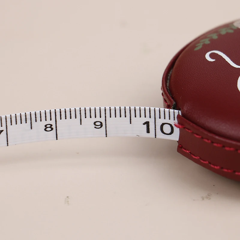 1.5m Portable Retractable Vintage Style Mini Tape Nostalgia Measure Ruler Retro Sewing Centimeter Inch Roll Tape