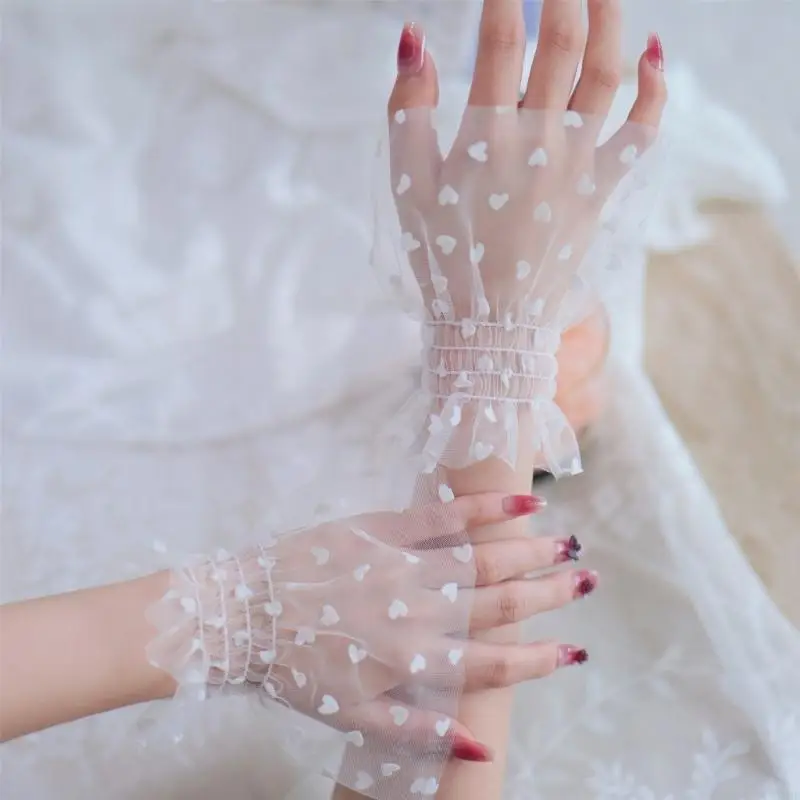 Y3ne sheer hand uppls gails art studio prop elegant Heart Dethiping Photo Props