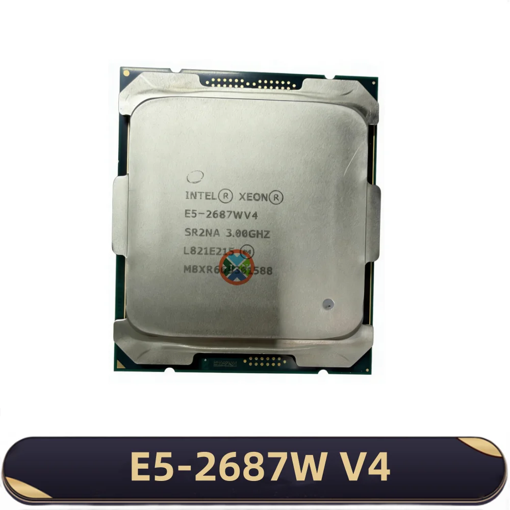 Xeon E5-2687W V4 E5 2687WV4 3.00GHZ 12-Core 30MB SmartCache E5 2687W V4 FCLGA2011-3 TPD 160W