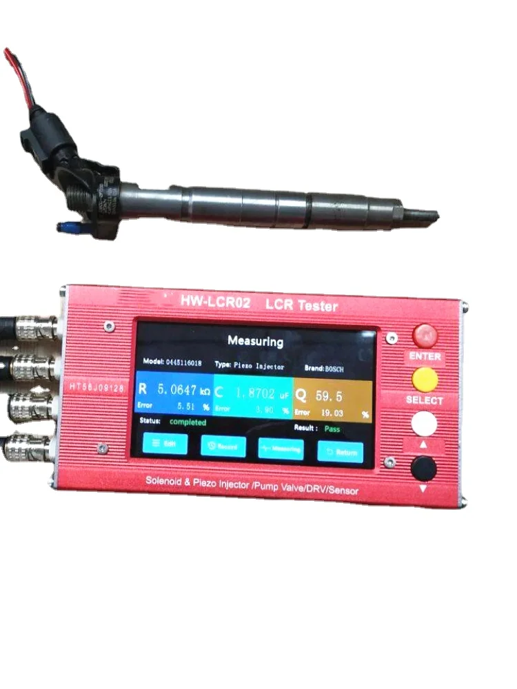 Injectorpomptester LCR digitale brug voor EUI EUP of mondstuktestmeeteenheid, DRV-klep en piëzo-elektromagnetische klep