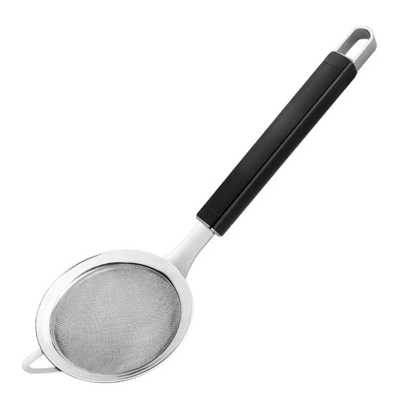 

Essential Kitchens Tool Fine Mesh Spoon Multipurpose Fine Mesh Strainer for Efficient Straining of Teas Coffee and Juice