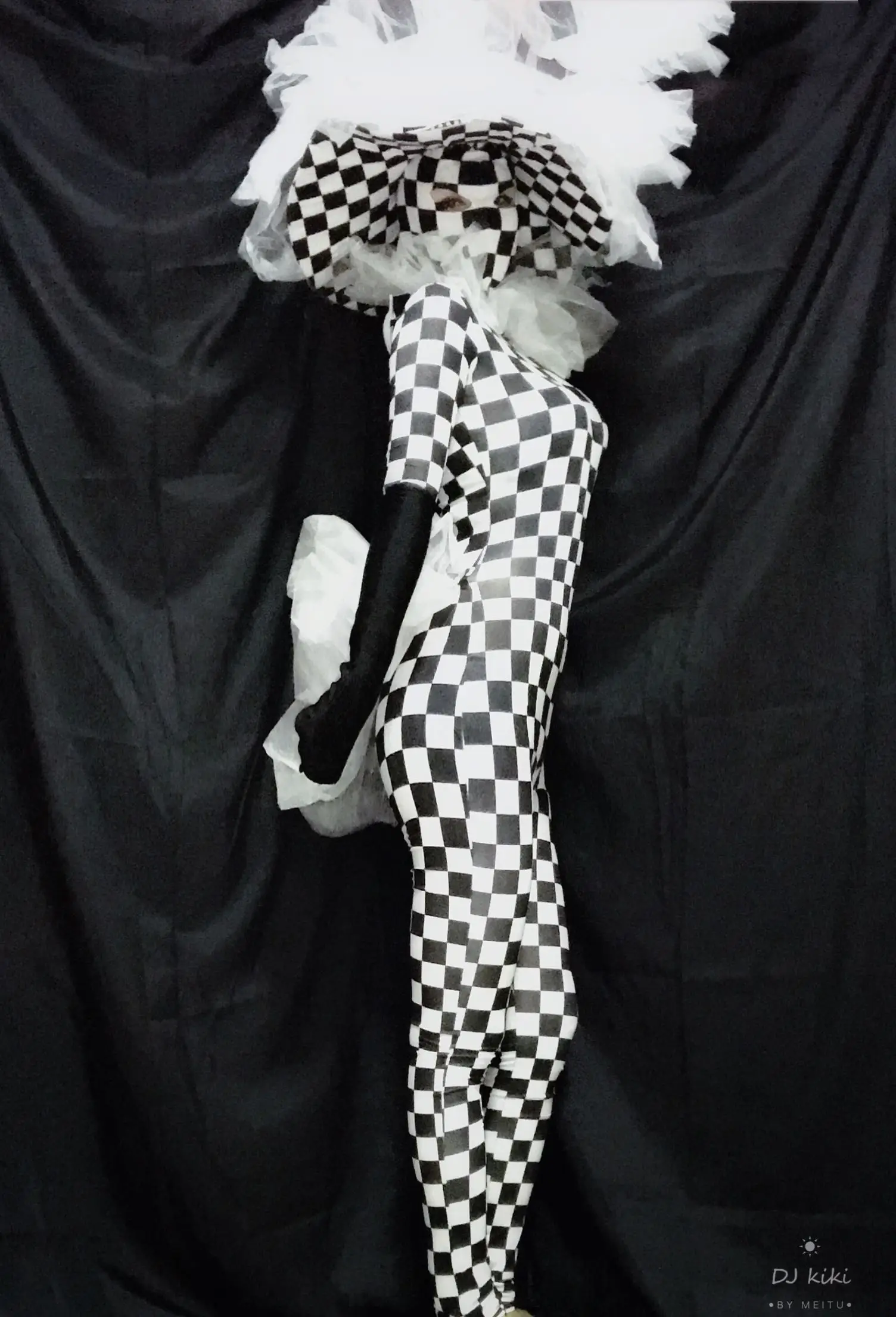 ชุดแสดง Loween DS สำหรับงานเลี้ยงฉลองวันเอพริลฟูลส์ ชุดนักร้องหญิง ดีเจ ชุดตัวตลก ชุดเวที ชุดแสดงในบาร์