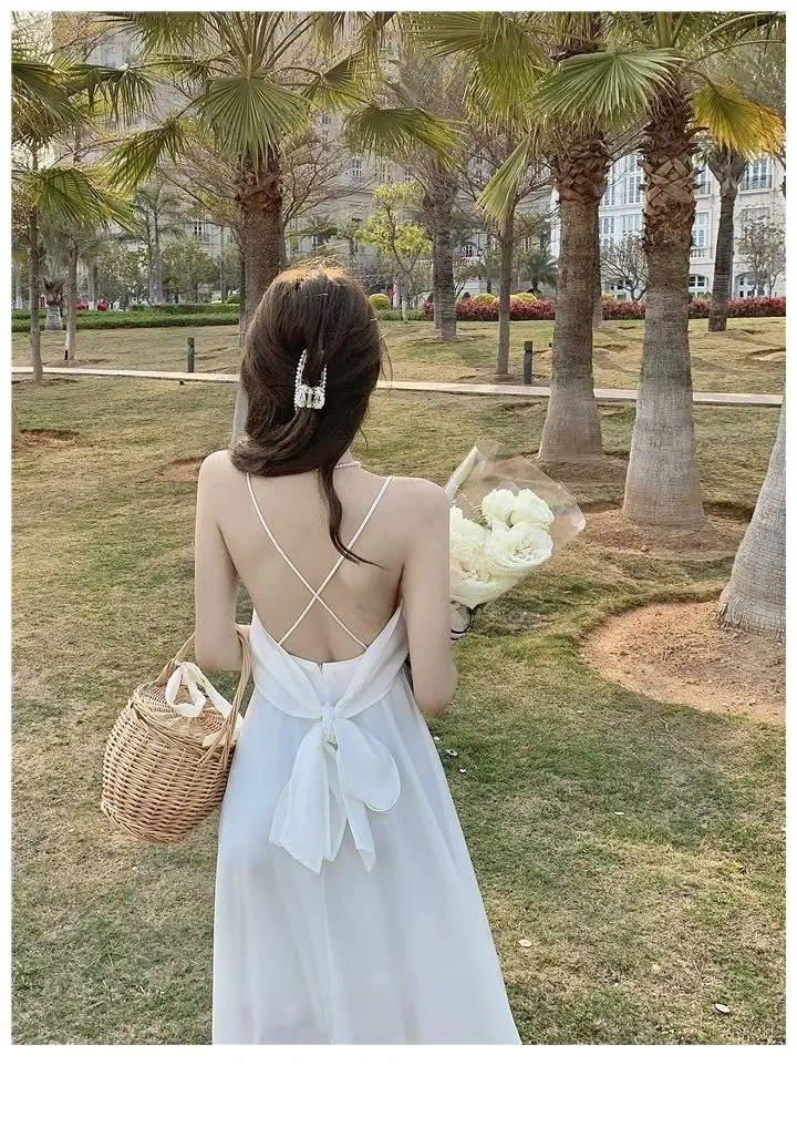 فساتين نسائية صيفية مخملية من القطن بعيينة مكشكشة وخصر منخفض فضفاضة تناسب ملابس الشاطئ على الطراز الرعوي للغابات قابلة للتنفس ومثيرة