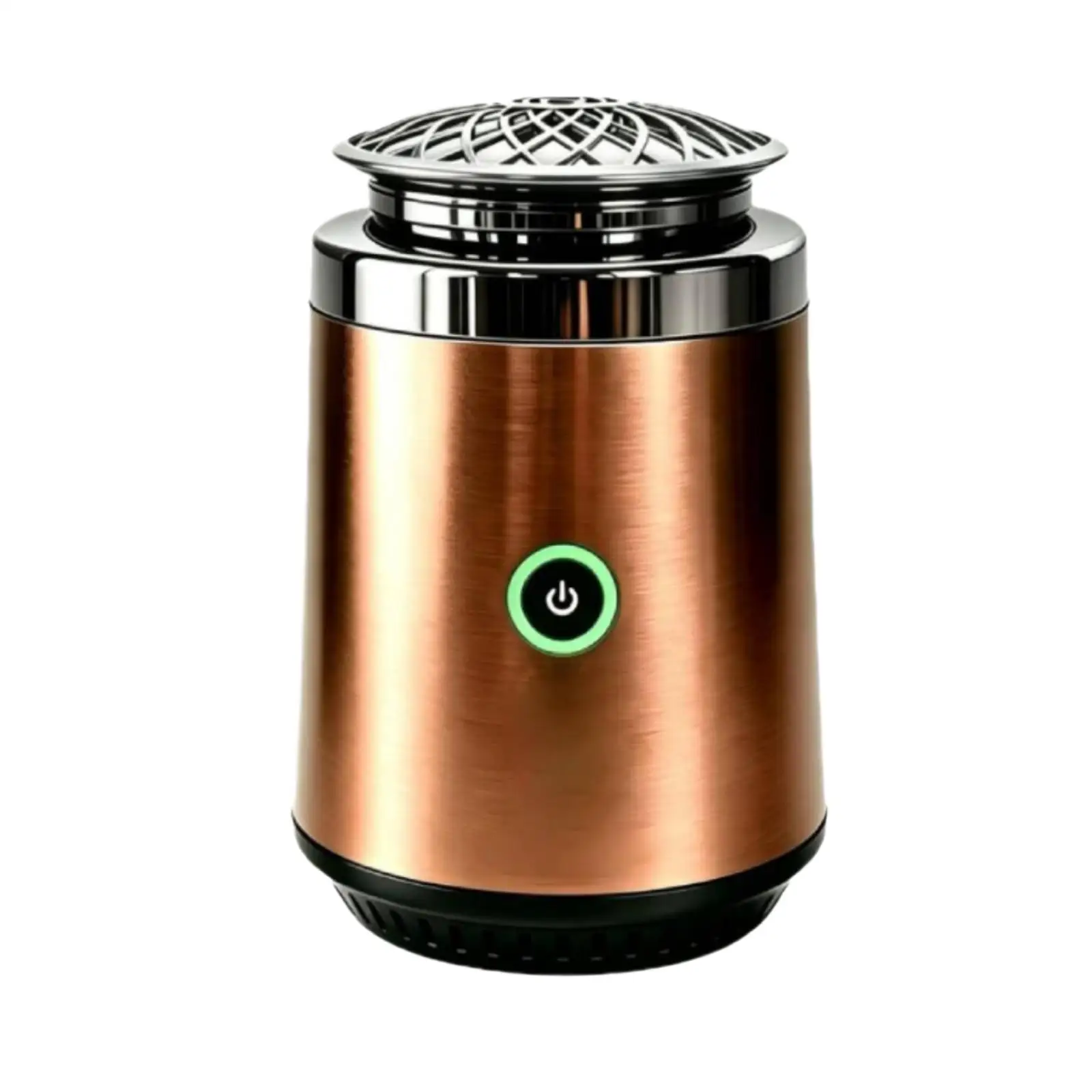 USB Diffuser Metal Electric Incense Burner for Car Home Bedroom Scent Warmer Oud Chip Heater Portable Device
