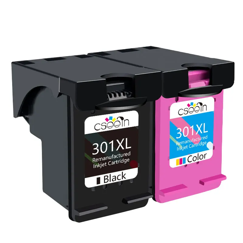 Alizeo Regenerowane Wkłady Atramentowe Kompatybilne z HP 301 301XL do HP301 Deskjet 2050 1000 1050 2510 3000 3054 Envy 4500 4502 — zdjęcie produktu 7