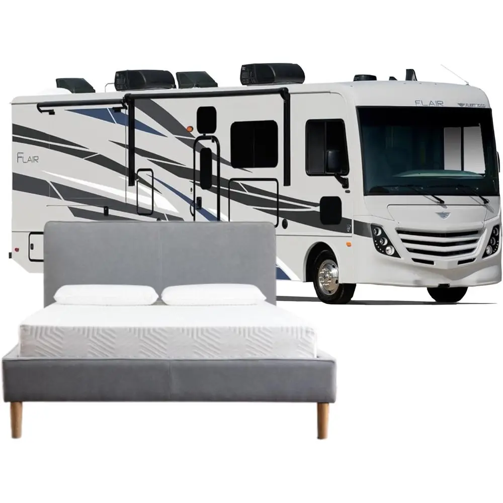 

Memory Foam Snug RV Mattress - 3/4 48 x 75 - 8 Medium Comfort - Pure Relief - Eco Friendly
