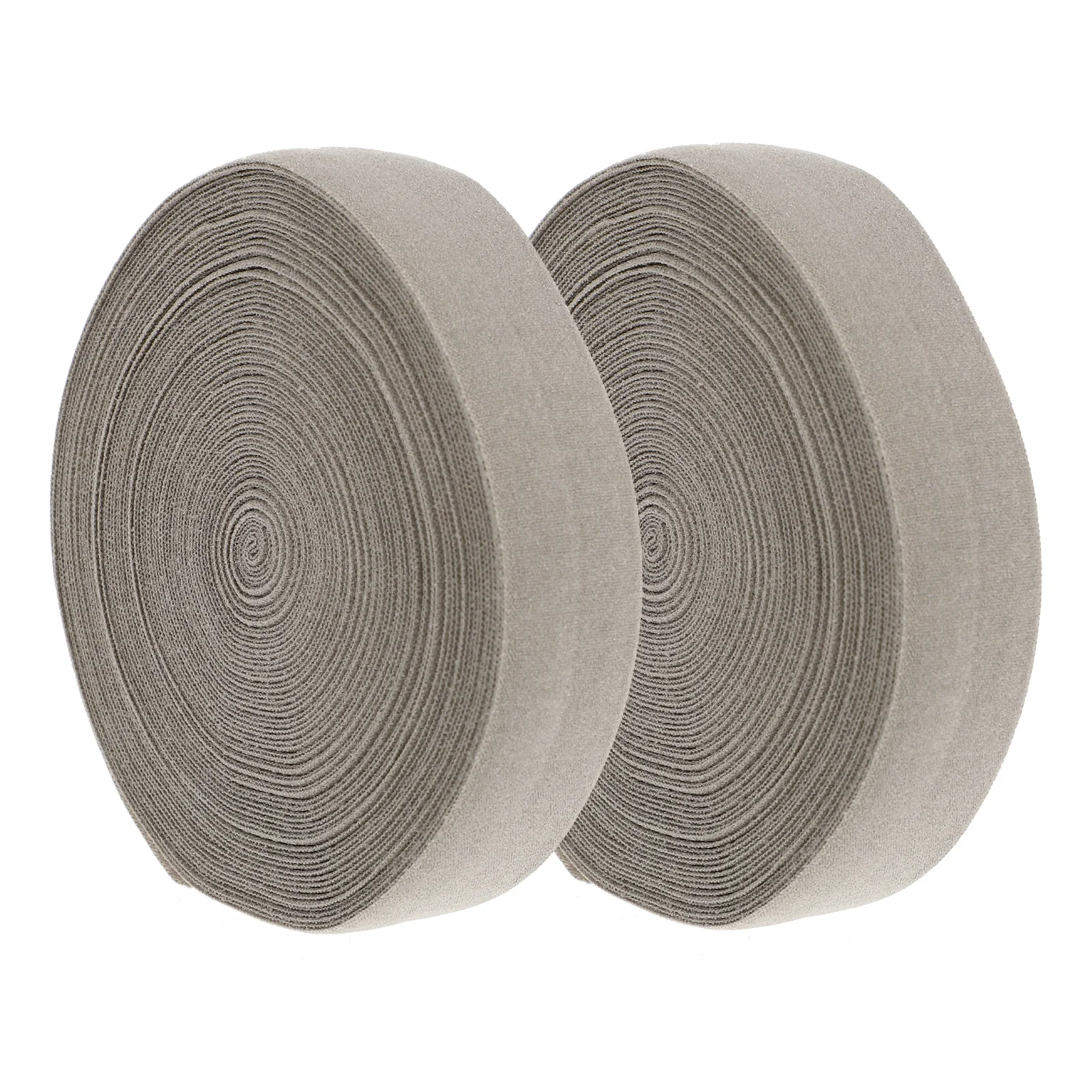 

2pcs 2 Rolls 10 Meters Elastic Band For Sewing Clothing Cuff Diy Crafts Waistband Accessories Stretch Nylon Rubber Band