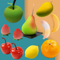 SHENHONG Fruits Mousse Cake Molds Orange Apple Pear Mango Strawberry Durian Design Silicone Cake Moulds Dessert Decorating Tools