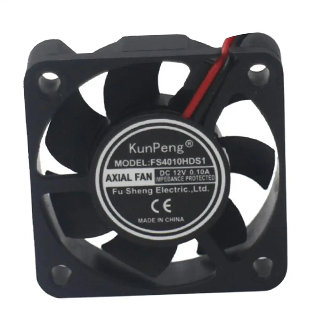 Kühlung Leise 40 * 40 * 10 mm LED-Licht Automobil-Haushaltsgeräte