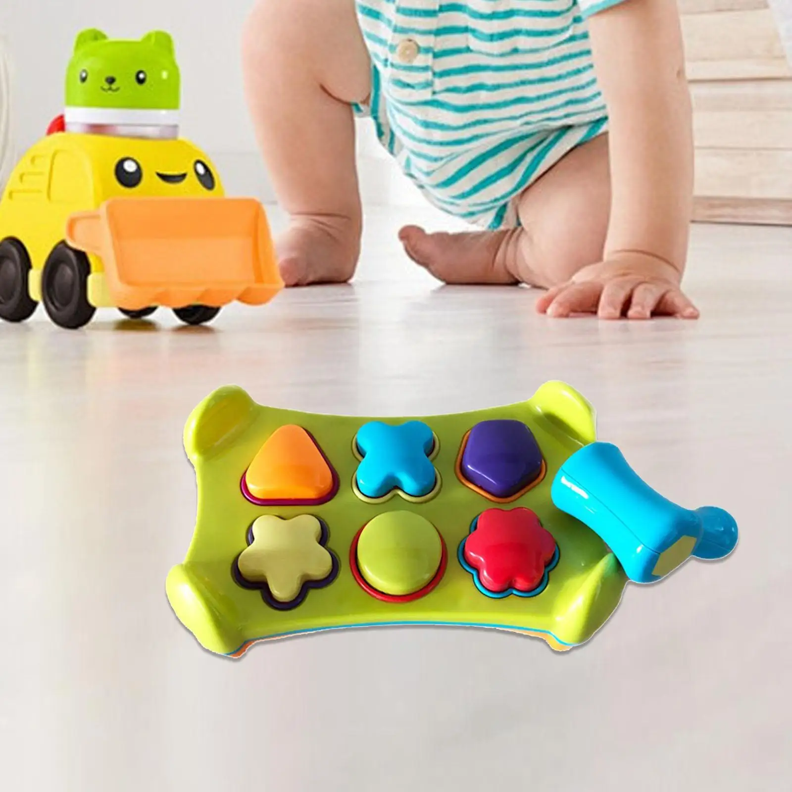 

Стул игрушечный с крутящимся шариком, креативный строительный блок для малышей, девочек, мальчиков, детей 1 год, подарок на день рождения