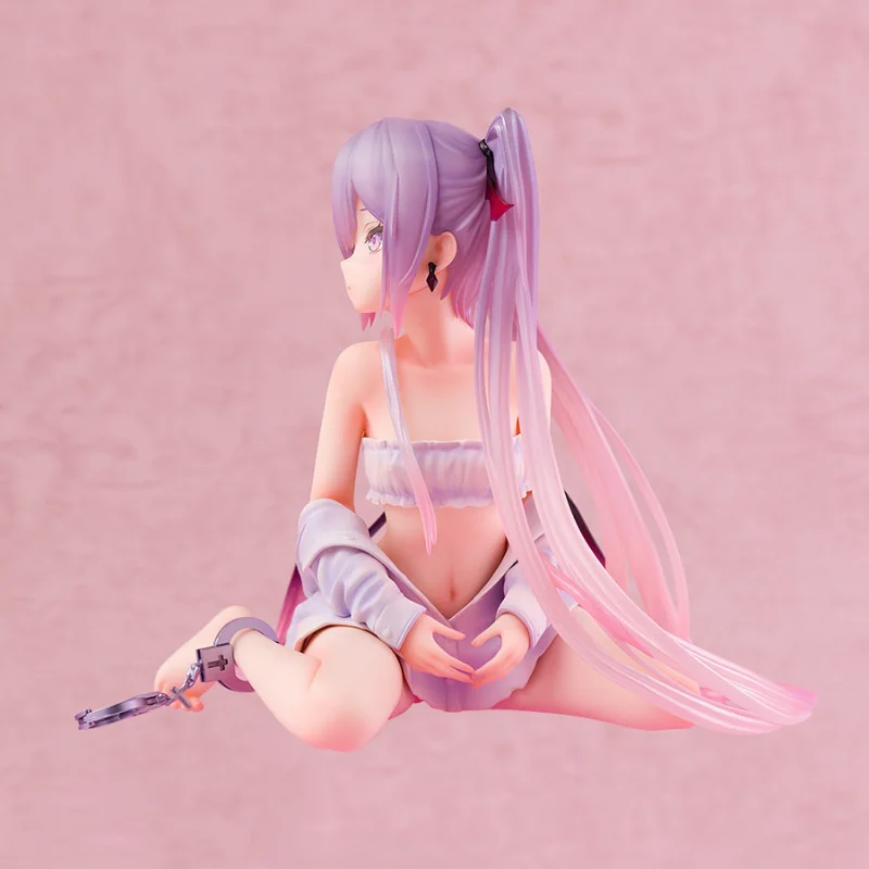 

Sitting Pink Eve Sexy Kneeling Car Instant Noodles Pressure Beauty Girl Two-dimensional Model Chassis Ornament Collection
