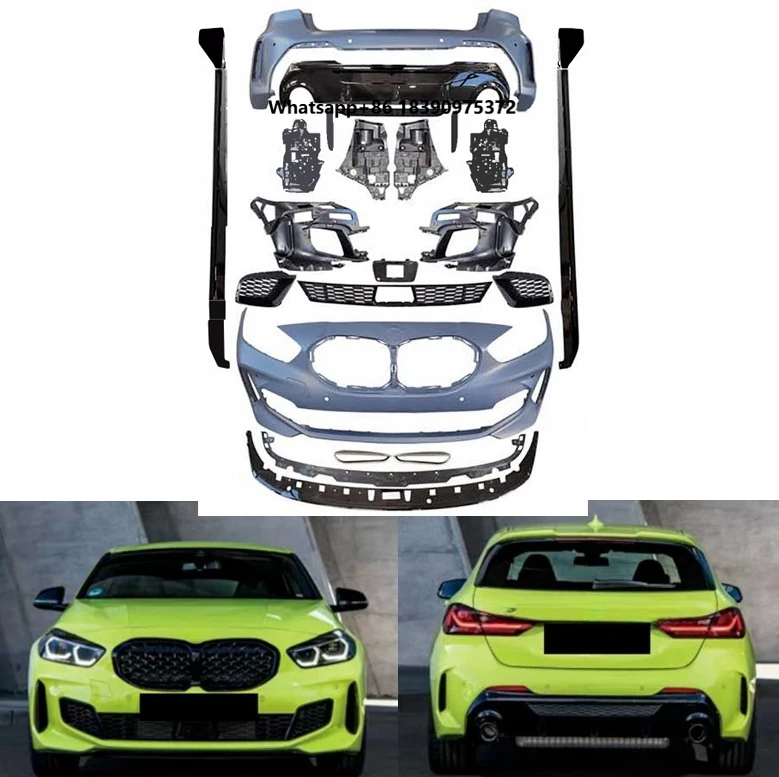 Mt Bodykit for 1 Series F40 Front Bumper Rear Bumper Side Skirt  Body Kit 2021