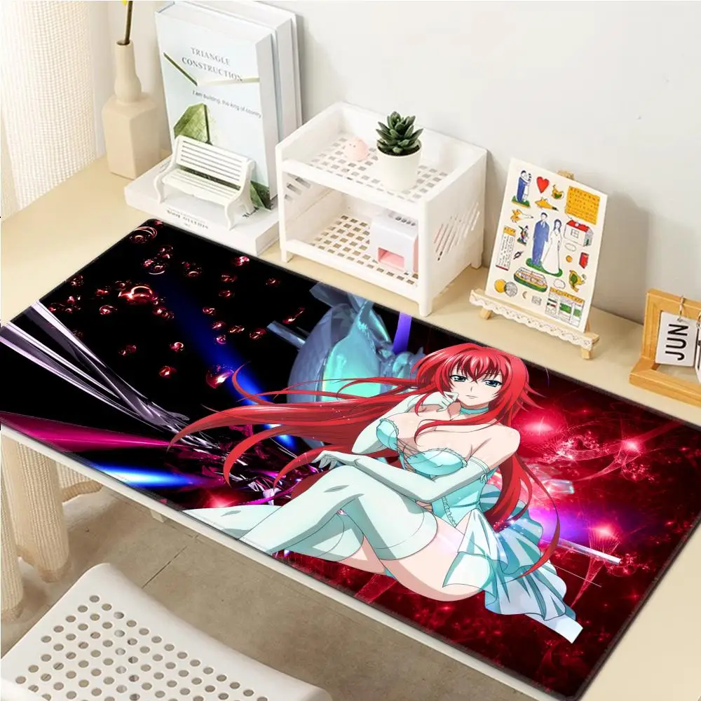 High School DXD Mouse Pad Gamer Anime Large Gaming Mousepad Cute Keyboard Mouse Mats Carpet Anti-Slip Office Computer Desk Mat