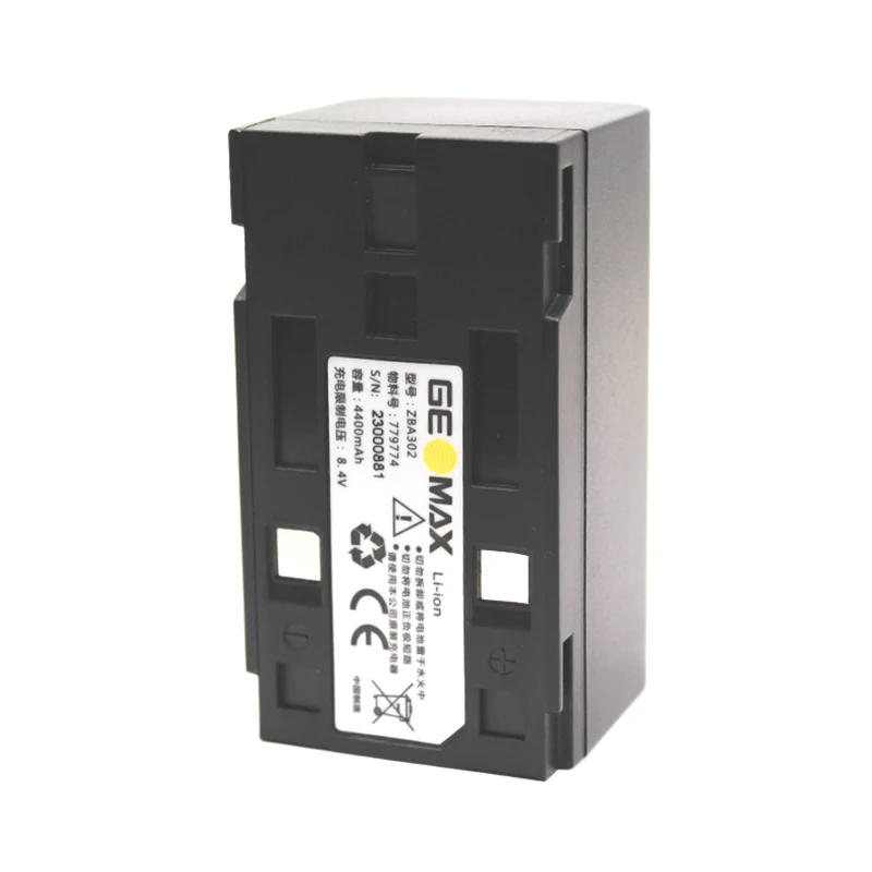 Аккумулятор ZBA301 ZBA302 для Geomax ZT30, 8,4 в, 4400 мАч, литиевая батарея ZBA302 ZBA301