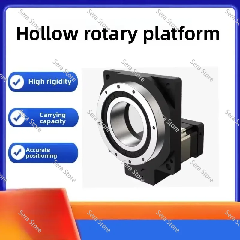 Hollow Servo Rotary Indexing Table Positionable Rotating Turntable For Industrial Automation Equipment