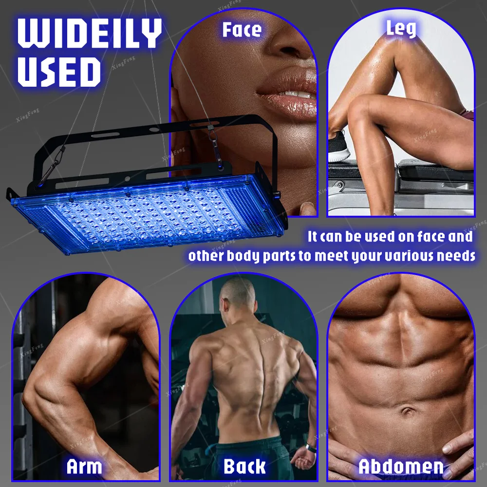 144 LED USB Tanning Light, Portable Full Spectrum Blue Light for Face and Body, Good for Home Tanning and Bronze Skin Tanning