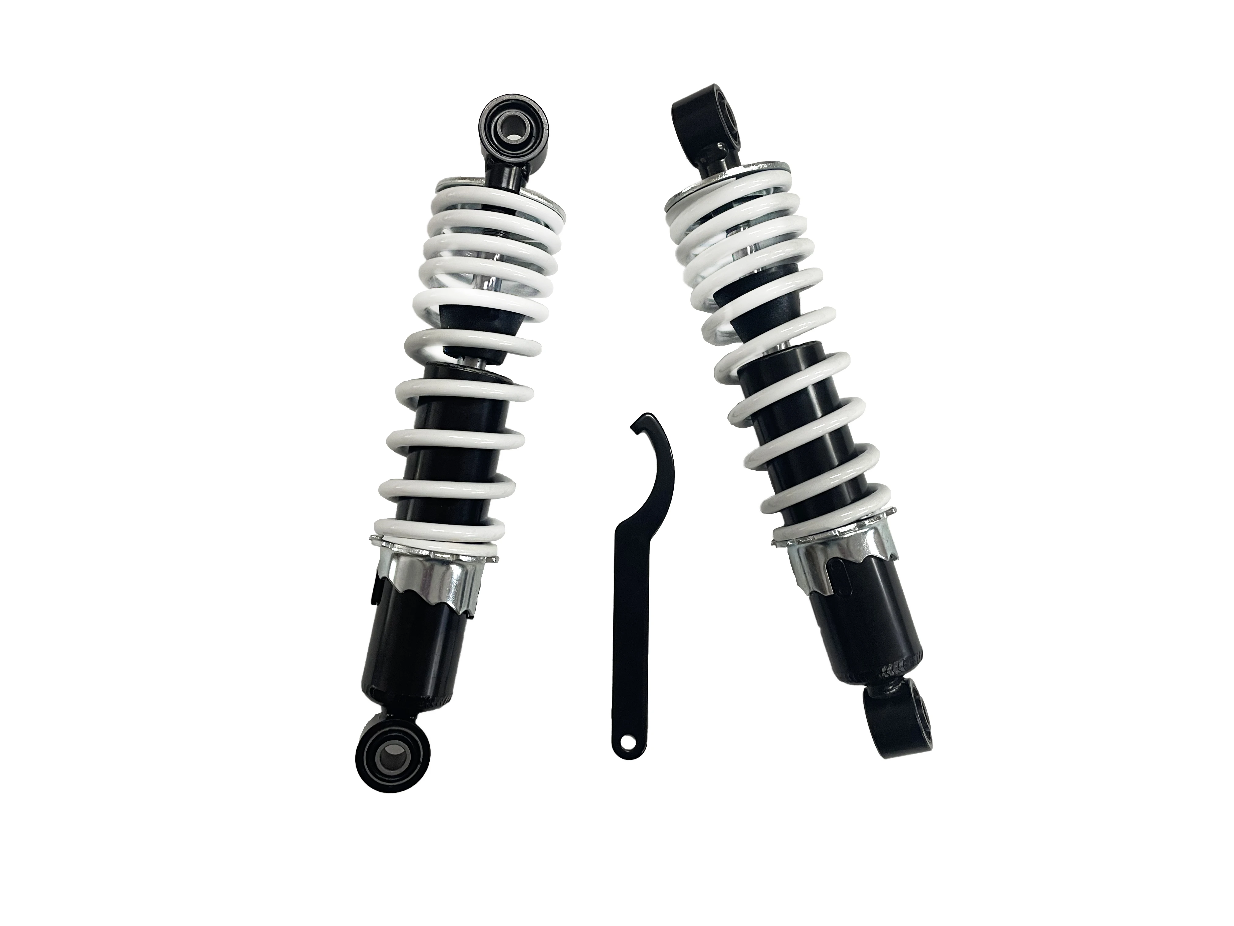 1 Set  Front Heavy Duty Shocks Absorber With White Spring  Fit Polaris Sportsman Outlaw 90 2007-2014