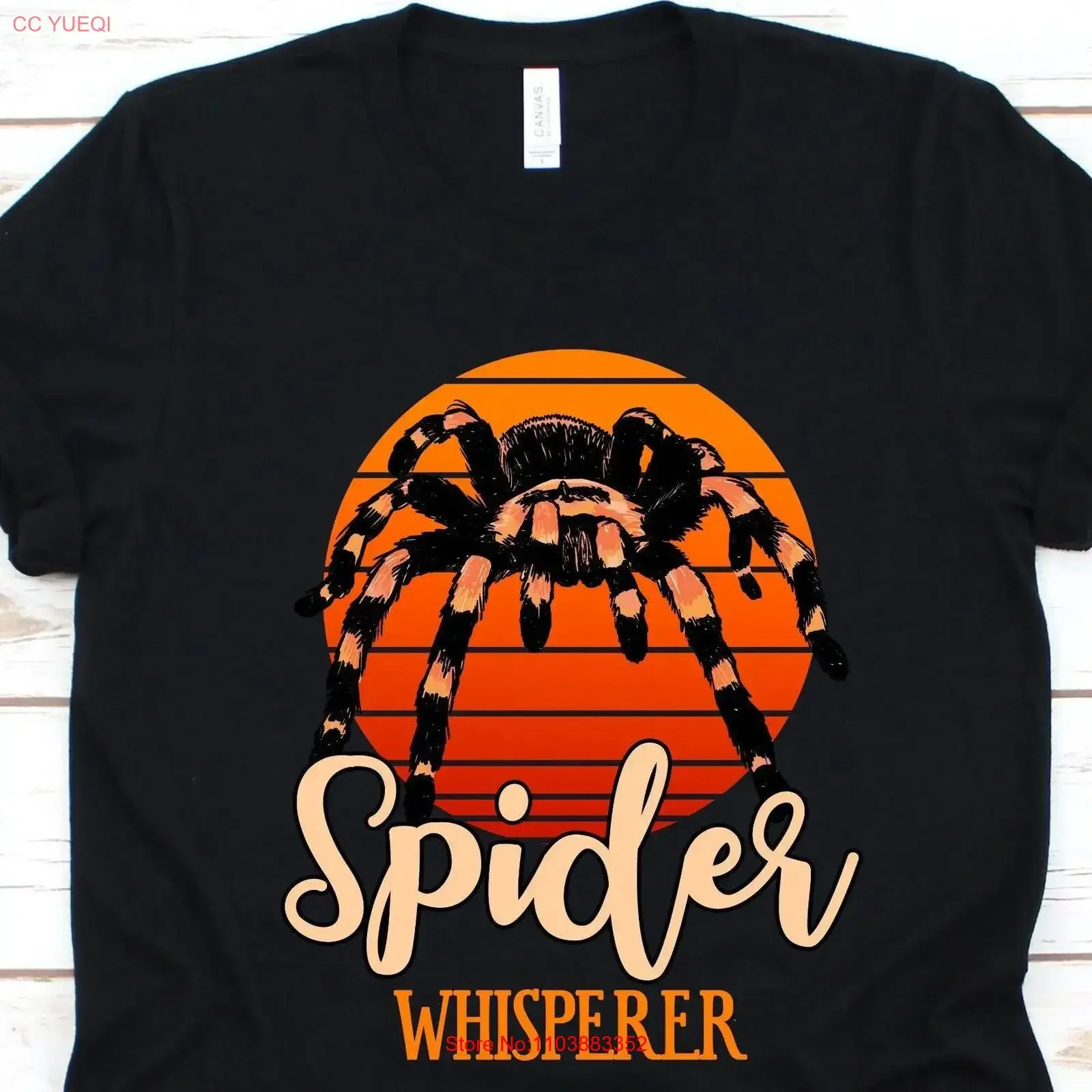 Spider Whisperer T-Shirt im Retro-Stil mit Tarantula-Design für Arachnid-Liebhaber und Theraphosidae-Besitzer, Vintage-Look, gewaschen, lässig, dehnbar