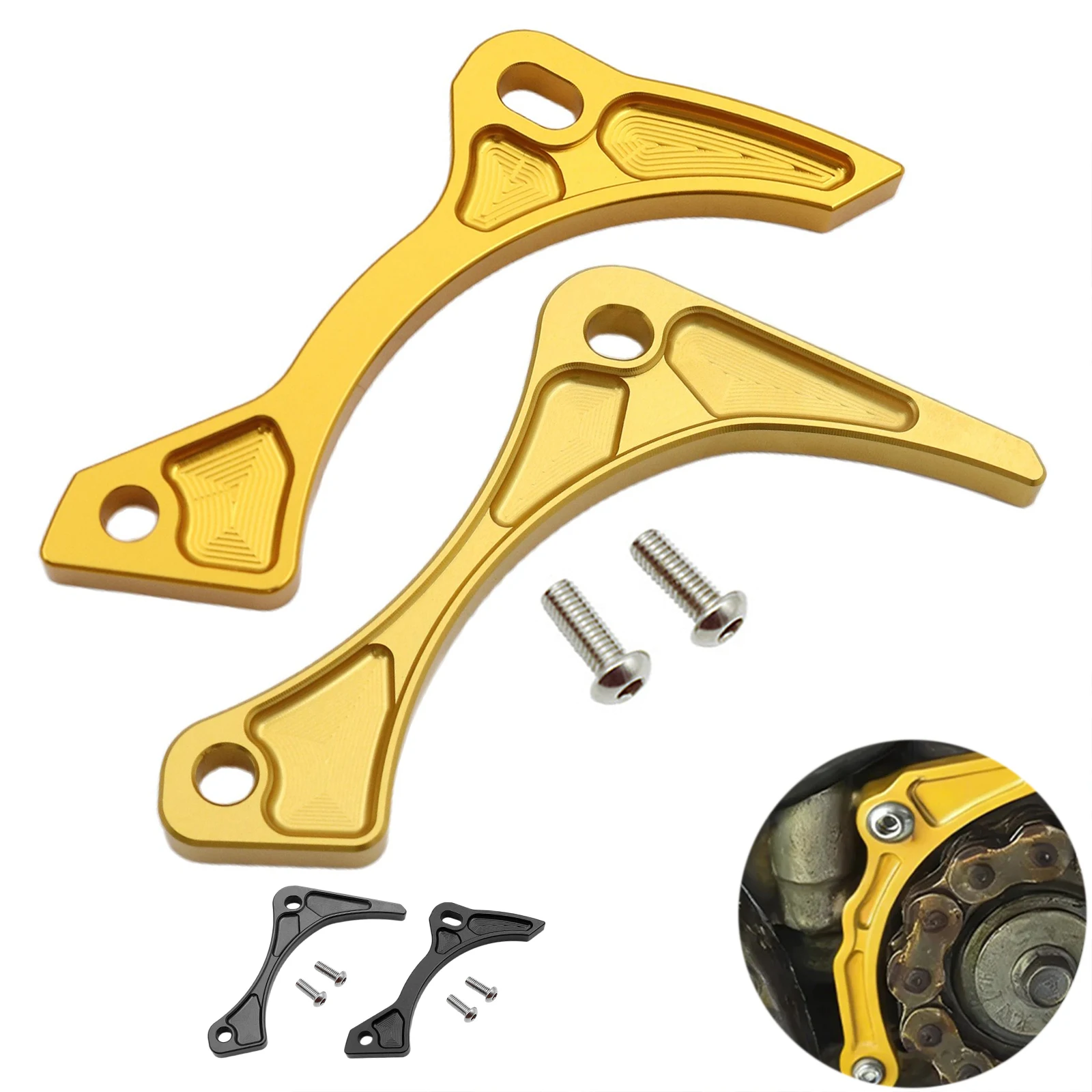 Cubierta Protectora de Piñón de Motor CNC para Motocicleta Suzuki RM-Z250/450 2005-2019 DR-Z400 RM12, Piezas de Motocross