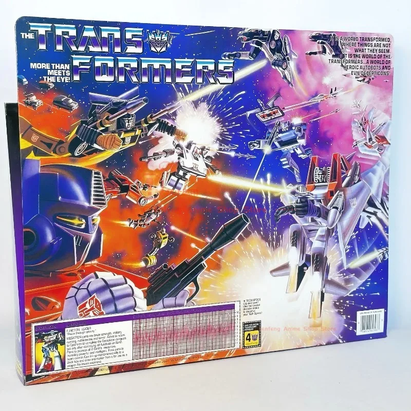 التحول 1984 G1 KO Classic Megatron إعادة إصدار نموذج روبوت متنقل مجموعة هدية الصندوق الأصلي