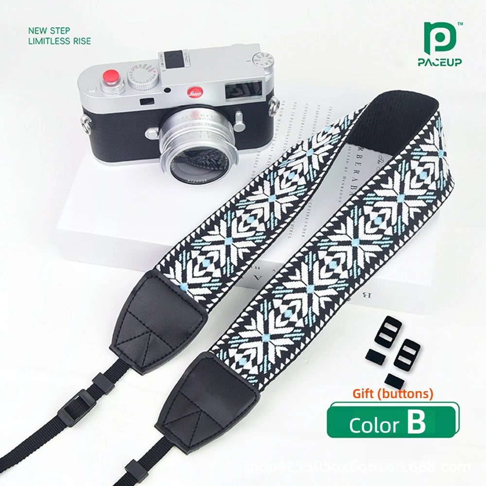 Neue Universal Kamera Schulter Gurt Neck Sling Straps für Canon R50 Nikon Sony Fuji Panasonic Pentax Foto DSLR Zubehör
