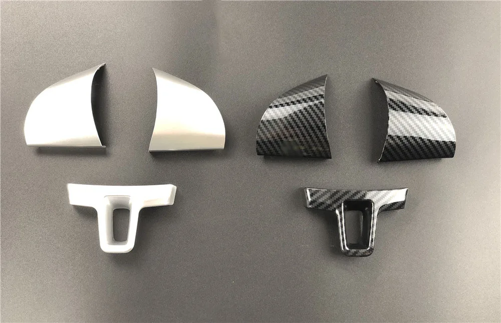 Car Accessories Steering Wheel Trim Decorative Sticker Case For Volkswagen Tiguan Touran Passat Amarok Multivan Lavida