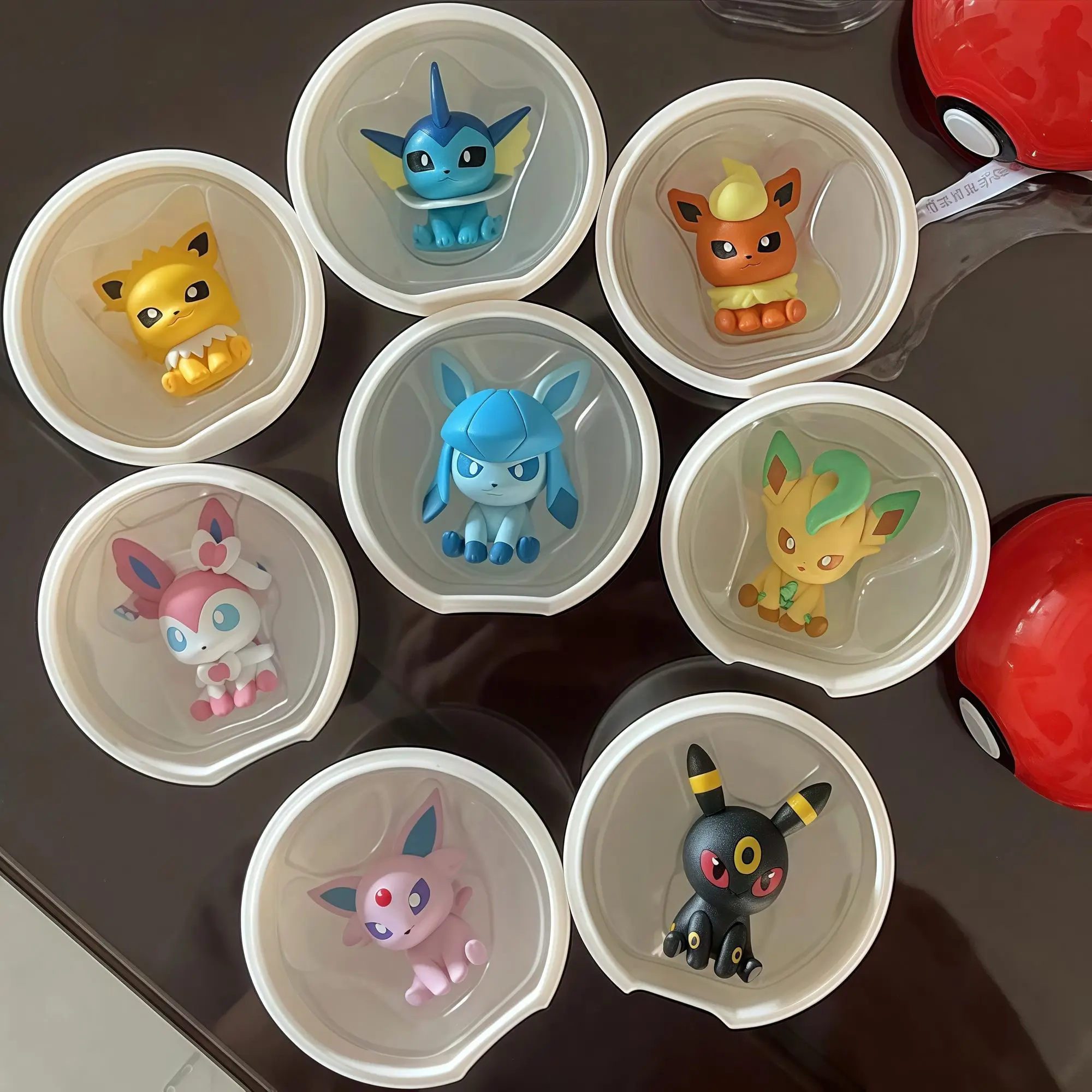 Pokemon Pokeball с фигурками, милая карманная кукла-монстр, слепая коробка, игрушка Gacha, коллекционный декор для стола Пикачу, подарки на день рождения для детей