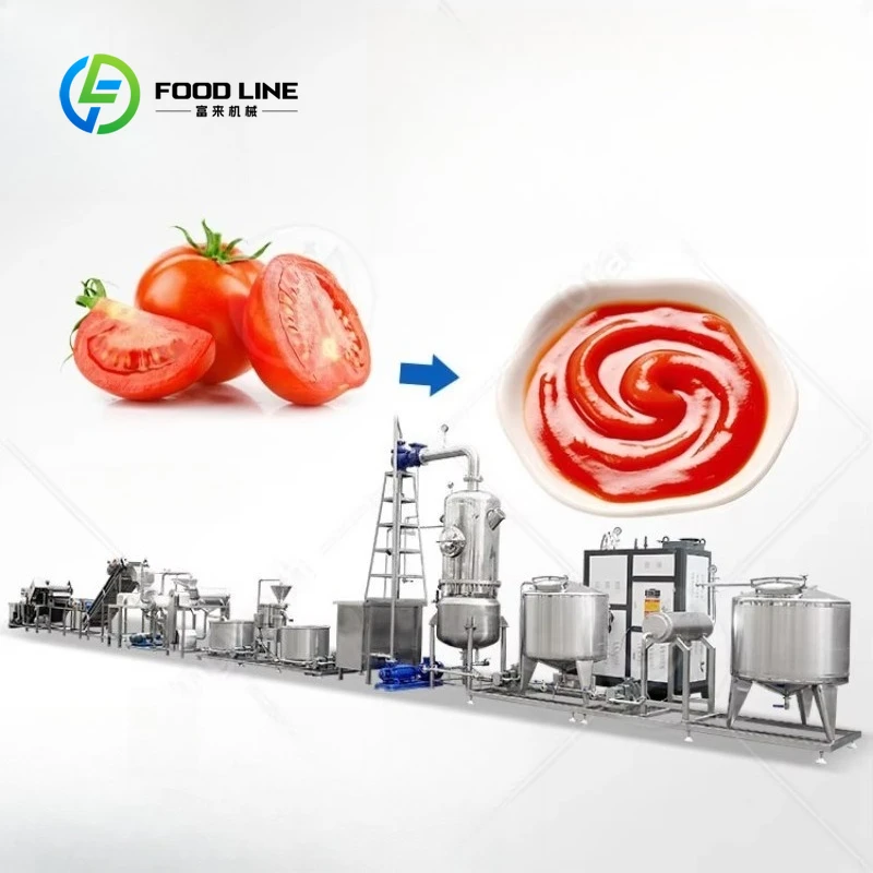 Tomato sauce making machine Small production line Automatic tomato processing machine