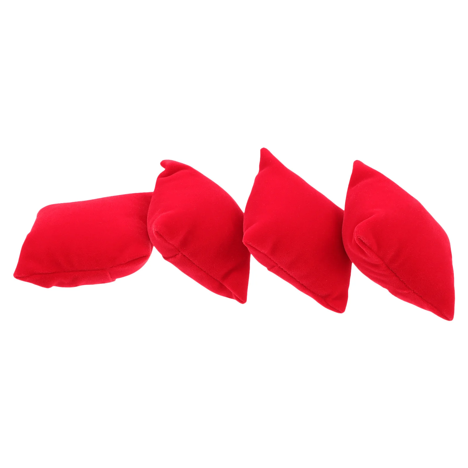 

4Pcs Watch Display Pillow Jewelry Display Props Soft Comfortable Scratch Resistant for Home Jewelry Shop Watch Case Bangle