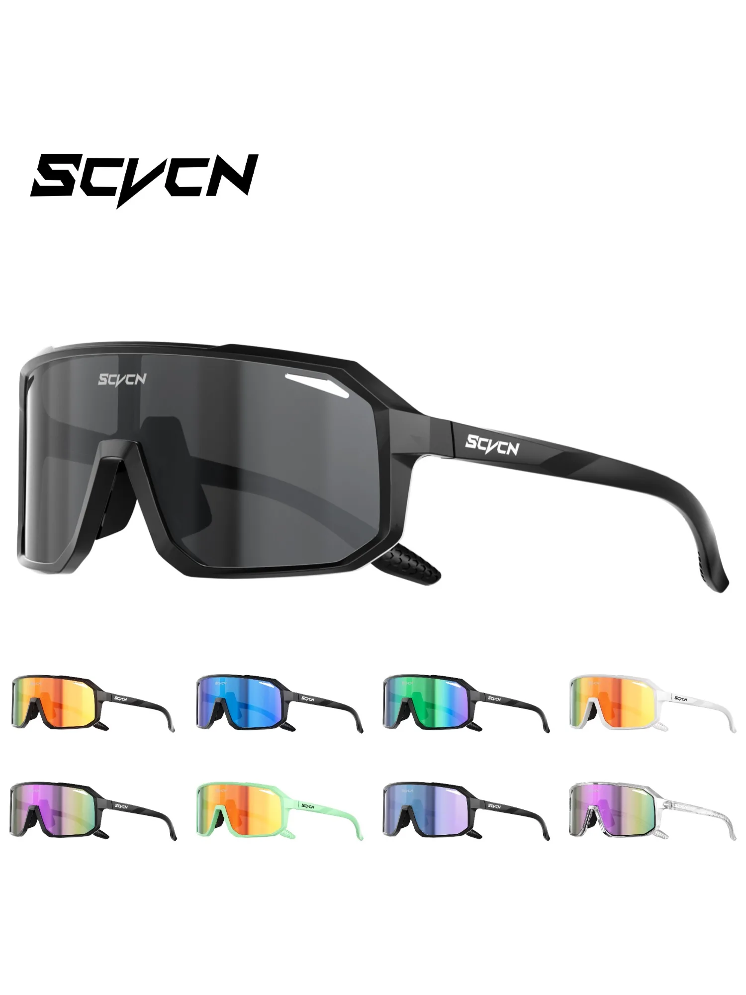 AliExpress SCVCN Cycling Sunglasses for Men Sports Glasses Bike Mountain Bicycle Hiking Camping UV400 Protection Glasses Women Baseball