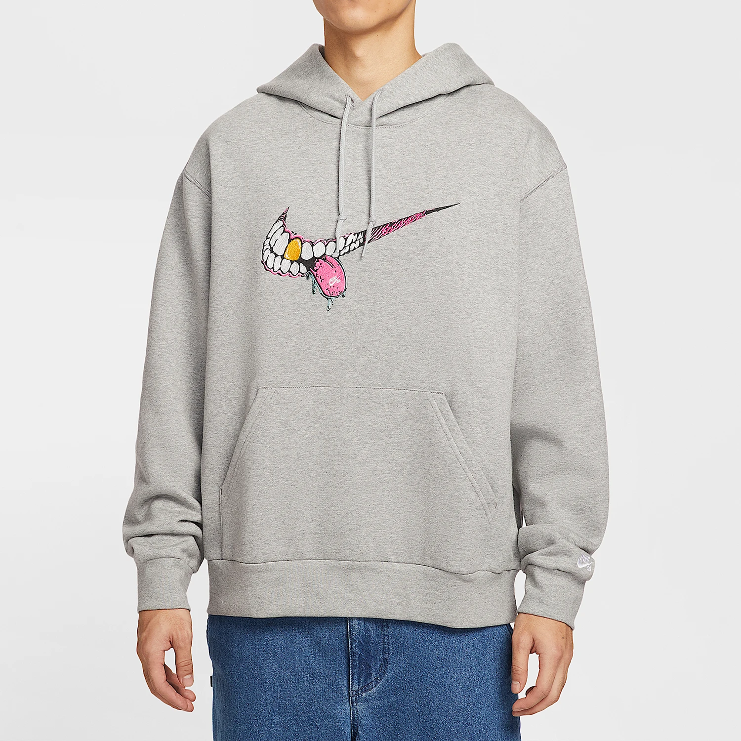 

Nike genuine SB Men's Knitted Velvet Fashion Simple Long Sleeve Hoodie HV0250-063